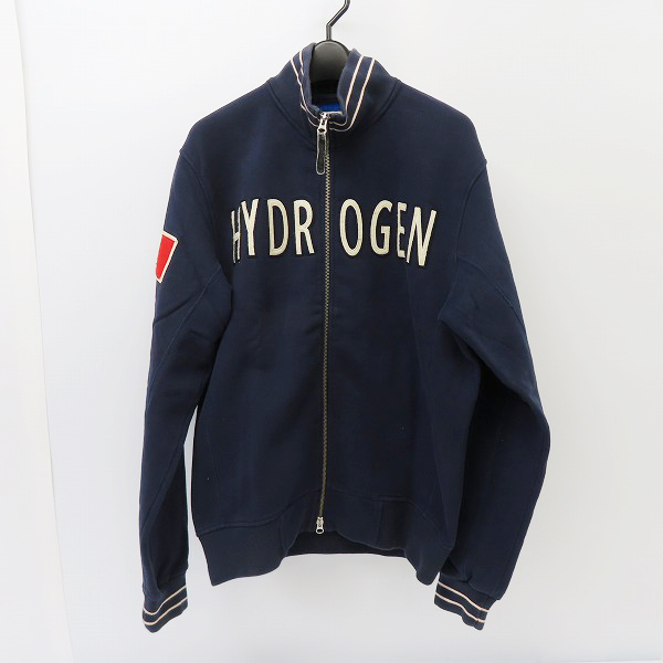 実際に弊社で買取させて頂いたHYDROGEN/ハイドロゲン ロゴ スウェットジップブルゾン/L