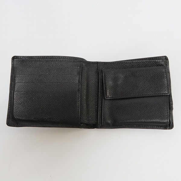 実際に弊社で買取させて頂いたBVLGARI/ブルガリ ロゴマーク 二つ折り レザー財布の画像 4枚目