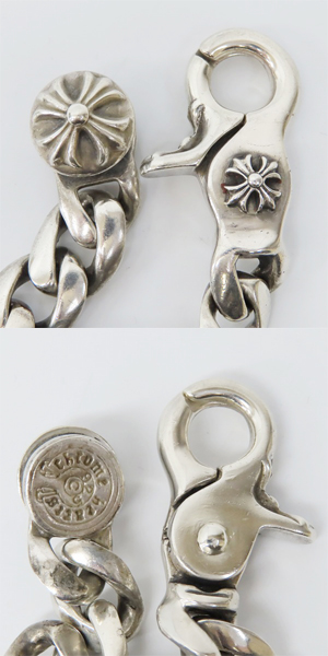 実際に弊社で買取させて頂いたCHROME HEARTS×ROLEX/クロムハーツ×ロレックス オイスターパーペチュアル クラシックリンク ウォッチケースの画像 6枚目