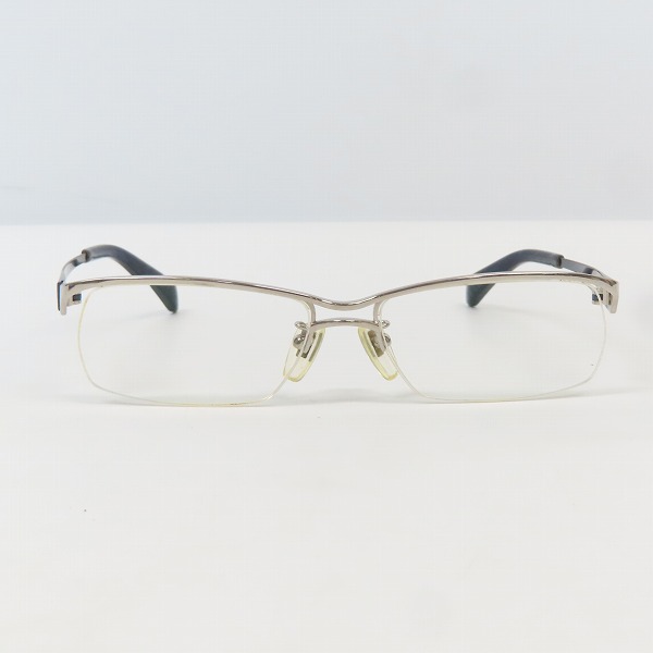 実際に弊社で買取させて頂いたDunhill/ダンヒル ハーフリム アイウエア 度入り/メガネフレーム 513の画像 1枚目