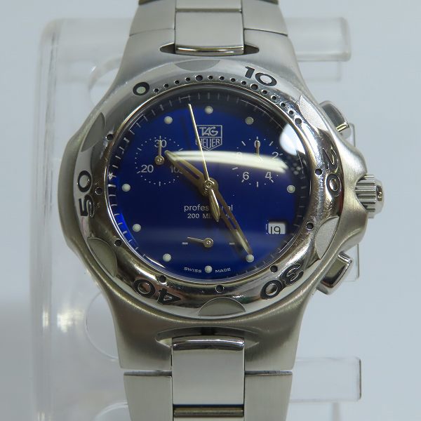 実際に弊社で買取させて頂いたTAG HEUER/タグホイヤー キリウム クロノグラフ CL1211【動作未確認】