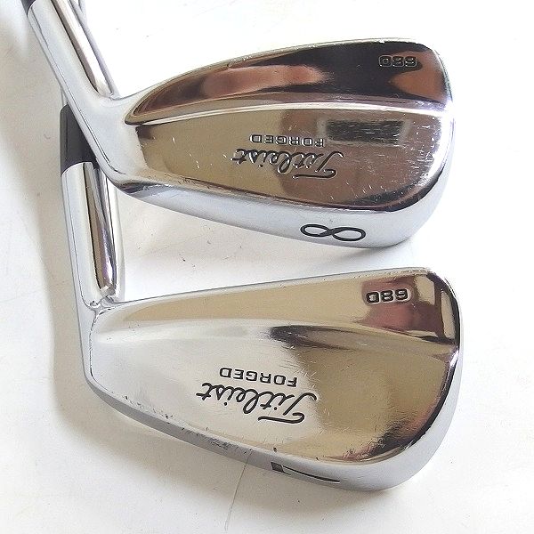 実際に弊社で買取させて頂いたTitleist/タイトリスト FORGED 680 フォージド アイアン ＃3-9,Pw 8本セット Dynamic Gold FLEX：S200の画像 4枚目