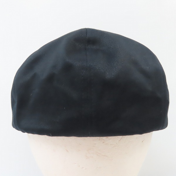 実際に弊社で買取させて頂いたCALEE/キャリー 鍔レザー キャスケット/帽子/Lの画像 4枚目