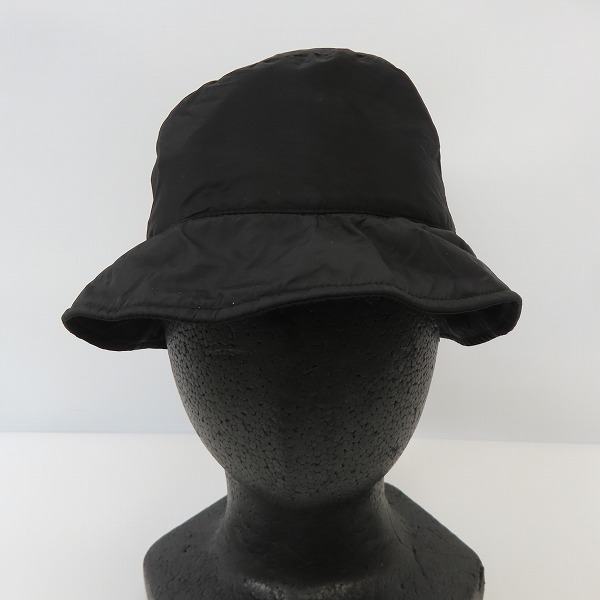 実際に弊社で買取させて頂いたPRADA/プラダ バケットハット ブラックの画像 1枚目