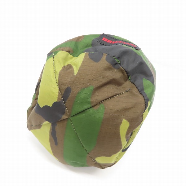 実際に弊社で買取させて頂いたBRIEFING/ブリーフィング DUAL DRAWSTRING POUCH リバーシブル 巾着バッグの画像 6枚目