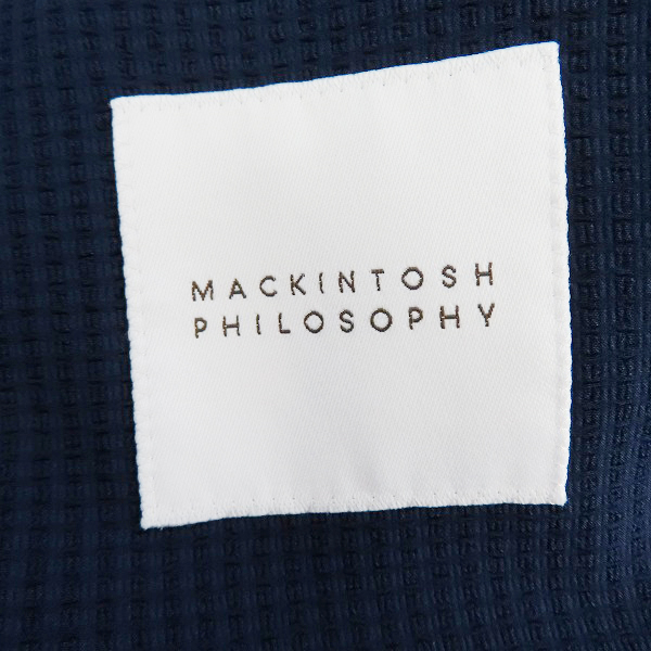 実際に弊社で買取させて頂いたMACKINTOSH PHILOSOPHY/マッキントッシュフィロソフィー TROTTER ジャケット H1E22-362-27/38Rの画像 2枚目