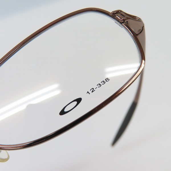 実際に弊社で買取させて頂いたOAKLEY/オークリー intake 2.1/ブラウンクローム メタルフレーム サングラス/眼鏡/メガネフレーム/アイウェア 12-338の画像 8枚目