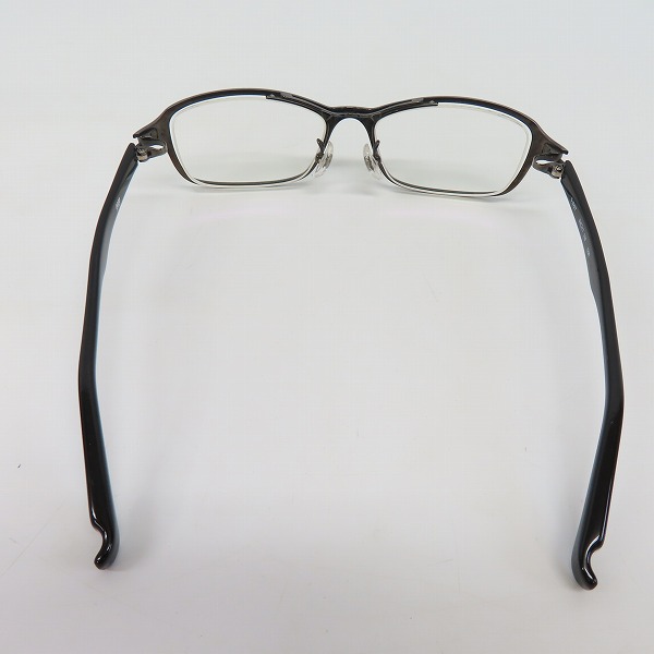 実際に弊社で買取させて頂いた999.9/フォーナインズ レンズ 度入り コンビネーション メガネフレーム/アイウェア S-822Tの画像 3枚目