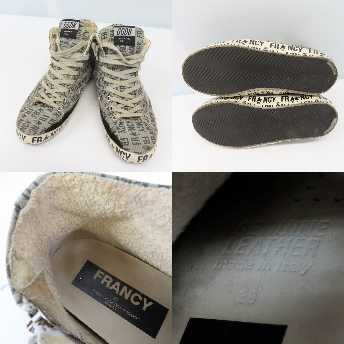 実際に弊社で買取させて頂いたGOLDEN GOOSE/ゴールデングース スニーカー 2点セットの画像 1枚目