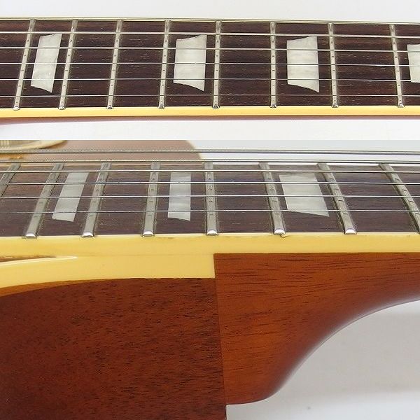 実際に弊社で買取させて頂いた★Bacchus/バッカス Hand Crafted Equipment レスポールスタンダードType ソフトケース付の画像 3枚目