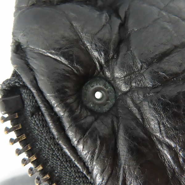 実際に弊社で買取させて頂いたLGB/ルグランブルー ディアスキン レザーパーカー/ジャケット 内ボア PARKA/STD/M BDYYW/2の画像 5枚目