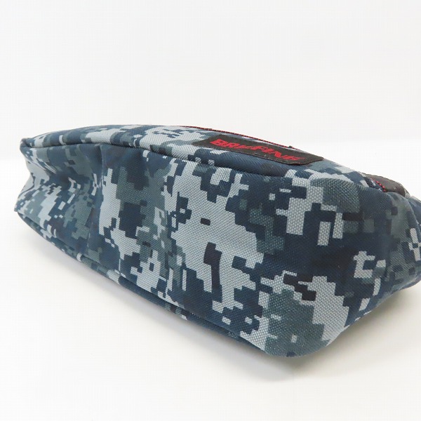 実際に弊社で買取させて頂いたBRIEFING/ブリーフィング 迷彩 カモ ポーチ セカンドバッグの画像 2枚目