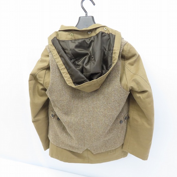 実際に弊社で買取させて頂いたMACKINTOSH PHILOSOPHY/マッキントッシュフィロソフィー ジャケット ベスト付 H1E37-611-45/40Rの画像 1枚目