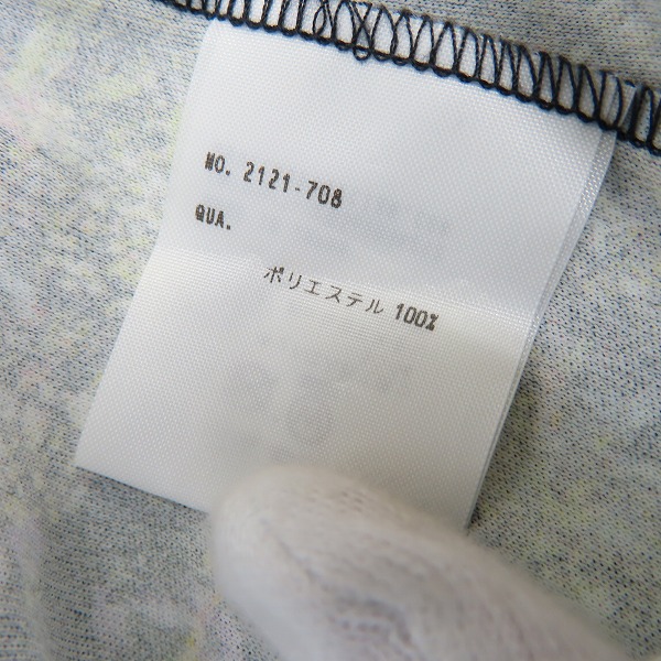 実際に弊社で買取させて頂いたLAD MUSICIAN/ラッドミュージシャン Long Sleeve Big T-Shirt/花柄ビッグTシャツ 長袖 2121-708/46の画像 3枚目