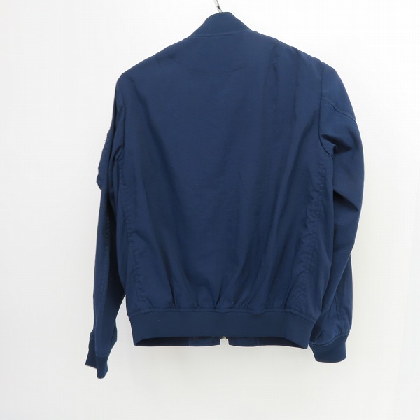 実際に弊社で買取させて頂いたEDIFICE/エディフィス ナイロン ジップアップ ブルゾン/44の画像 1枚目