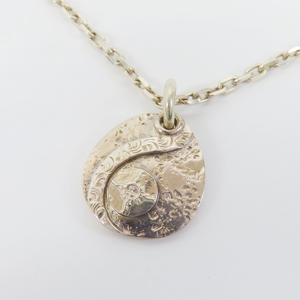 実際に弊社で買取させて頂いたFIRST ARROWS/ファーストアローズ タタキメタル ペンダントトップ/チェーンの画像 1枚目