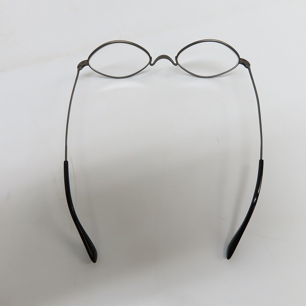 実際に弊社で買取させて頂いたOLIVER GOLDSMITH/オリバーゴールドスミス Diamond/ダイヤモンド メガネフレーム Antique Silverの画像 3枚目