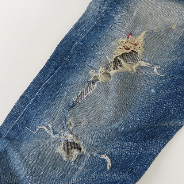 実際に弊社で買取させて頂いたLGB/ルグランブルー LAZY S-WOLF/F/R ダメージ加工 ブーツカット デニムパンツ 0421SVT/26の画像 7枚目