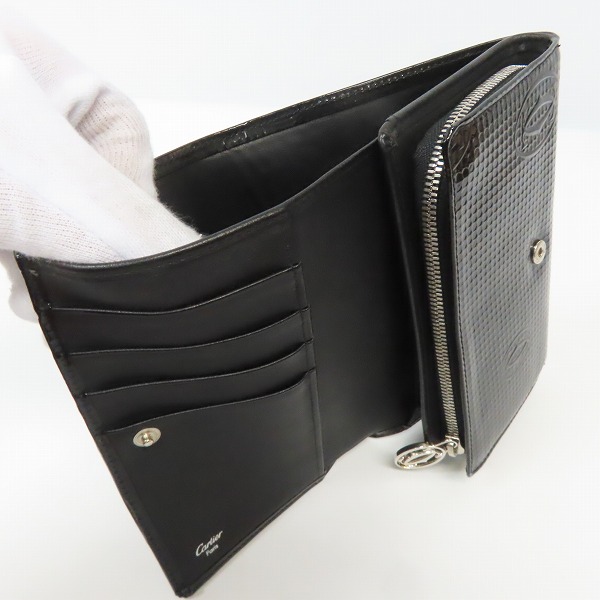 実際に弊社で買取させて頂いたCartier/カルティエ ハッピーバースデー 二つ折り 財布 CRL3001242の画像 3枚目
