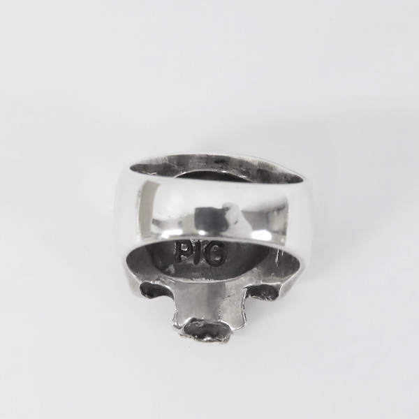 実際に弊社で買取させて頂いたCRAZY PIG/クレイジーピッグ EVIL SKULL エビル スカルリング 18号の画像 3枚目