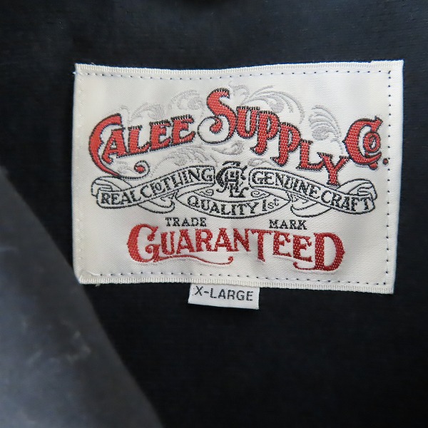 実際に弊社で買取させて頂いたCALEE/キャリー Drop shoulder weather cloth coach jacket コーチジャケット  CL-22AW041/XLの画像 2枚目