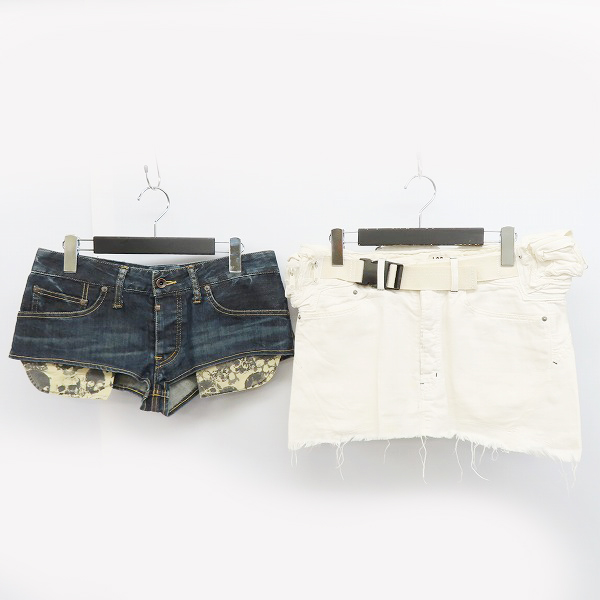 実際に弊社で買取させて頂いた【おまとめ品】LGB/ルグランブルー 迷彩/カモフラ デニム等 ショートパンツ/スカートの画像 4枚目