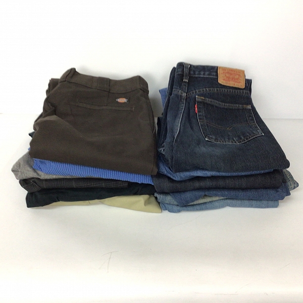 実際に弊社で買取させて頂いた【おまとめ品】Levi's/リーバイス Dickies/ディッキーズ 等 ジーンズ/ワークパンツ/ショートパンツ 他の画像 5枚目