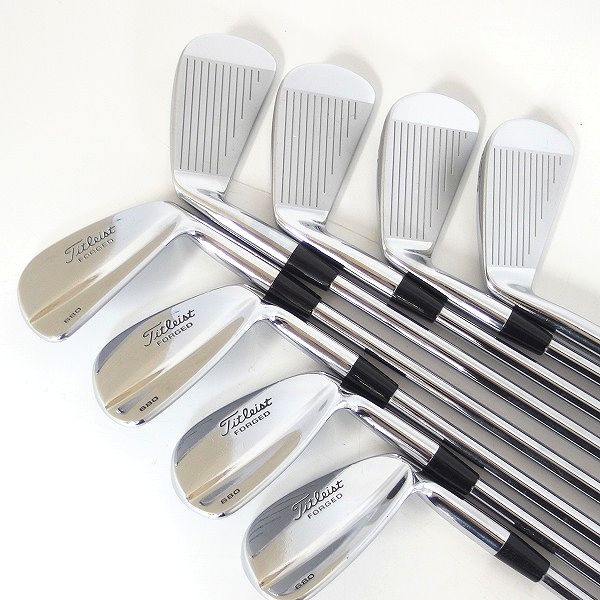 実際に弊社で買取させて頂いたTitleist/タイトリスト FORGED 680 フォージド アイアン ＃3～9,Pw 8本セット Dynamic Gold FLEX：S300の画像 3枚目