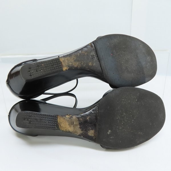 実際に弊社で買取させて頂いたPRADA/プラダ パンプス ブラック 36の画像 2枚目