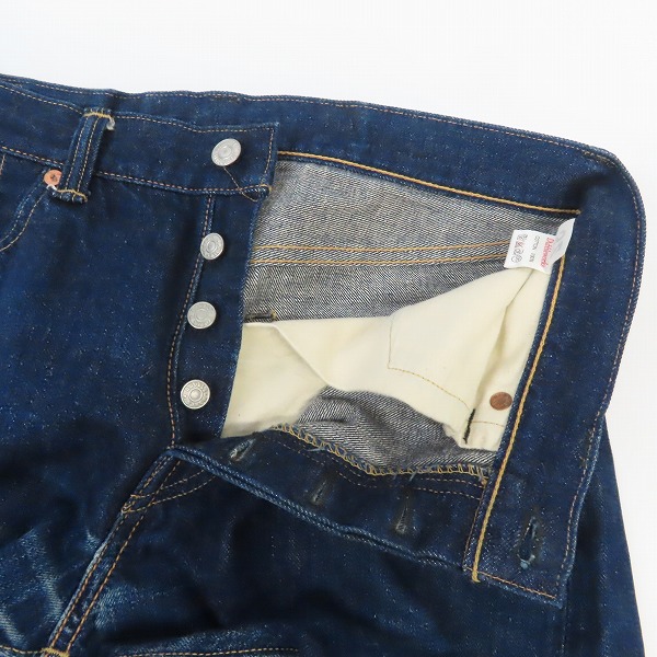 実際に弊社で買取させて頂いたDUBBLEWORKS/ダブルワークス デニムパンツ 6601XX/W32L34の画像 2枚目