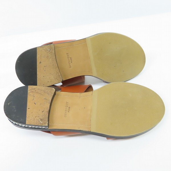 実際に弊社で買取させて頂いたGIVENCHY/ジバンシィ レザー チェーンデザイン サンダル の画像 2枚目