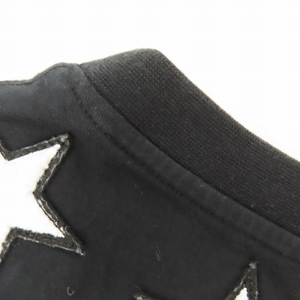 実際に弊社で買取させて頂いたGIVENCHY/ジバンシイ 16SS スターワッペン半袖Tシャツ 16S 7200 651/Mの画像 7枚目