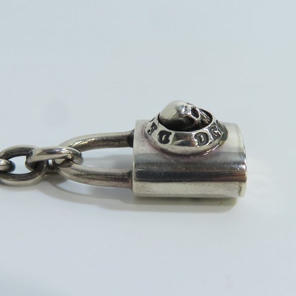 実際に弊社で買取させて頂いたDEAL DESIGN/ディールデザイン 南京錠 スカル ペンダントの画像 4枚目