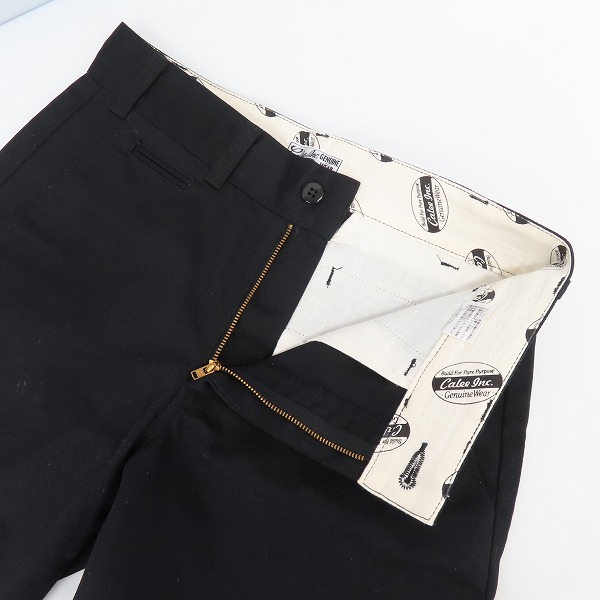 実際に弊社で買取させて頂いたCALEE/キャリー ハーフパンツ/ショートパンツ ブラック /Mの画像 2枚目