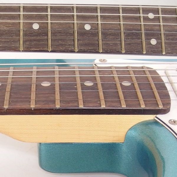 実際に弊社で買取させて頂いた★Bacchus/バッカス Universe Series ストラトキャスターType レフティ/左利き用 ギグケース付 の画像 3枚目