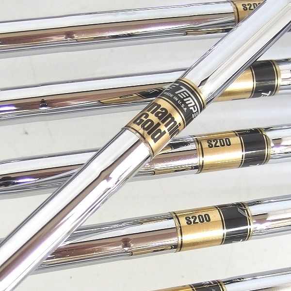 実際に弊社で買取させて頂いたTitleist/タイトリスト FORGED 680 フォージド アイアン ＃3-9,Pw 8本セット Dynamic Gold FLEX：S200の画像 5枚目