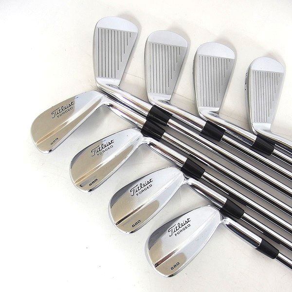 実際に弊社で買取させて頂いたTitleist/タイトリスト FORGED 680 フォージド アイアン ＃3-9,Pw 8本セット Dynamic Gold FLEX：S200の画像 2枚目