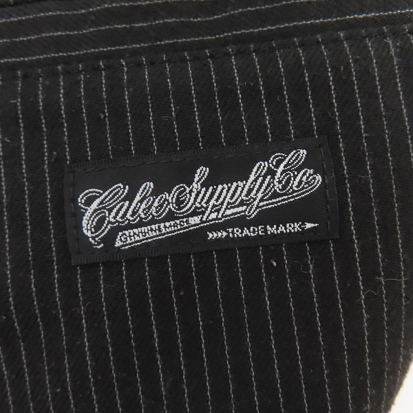 実際に弊社で買取させて頂いたCALEE/キャリー ストライプ イージーパンツ/Mの画像 2枚目