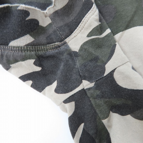 実際に弊社で買取させて頂いたHYDROGEN/ハイドロゲン スカル カモ 半袖 Tシャツ/Sの画像 8枚目