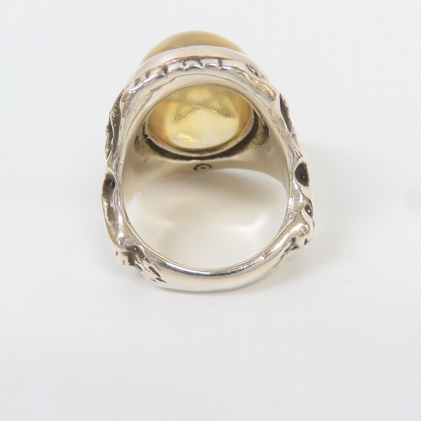 実際に弊社で買取させて頂いたALEX STREETER/アレックスストリーター エンジェルハートリング スモーキークリア/18.5号の画像 3枚目