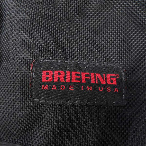 実際に弊社で買取させて頂いたBRIEFING/ブリーフィング SIMPLE FLAP/シンプルフラップ リュック デイパック BRF096219の画像 4枚目