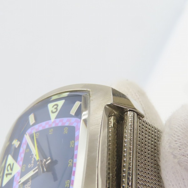 実際に弊社で買取させて頂いたPaul Smith/ポールスミス AUTOMATATIC 自動巻き アナログ腕時計/8220-824709の画像 5枚目