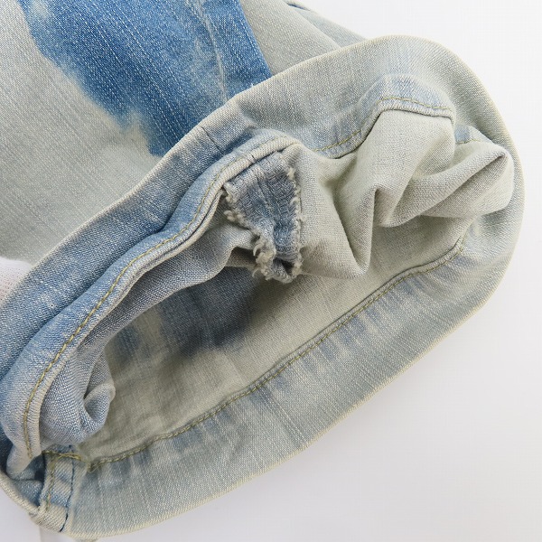 実際に弊社で買取させて頂いたLGB/ルグランブルー SKY/COVER ALL-1 デニム オーバーオール 3001ASK/Fの画像 8枚目