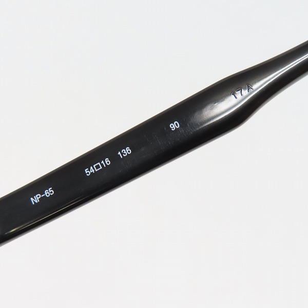 実際に弊社で買取させて頂いた999.9/フォーナインズ メガネフレーム/アイウェア/眼鏡 NP-65の画像 5枚目