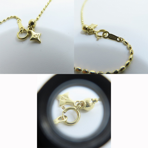 実際に弊社で買取させて頂いたBloodyMary/ブラッディマリー K18 グロウペンダント w/オニキスの画像 6枚目