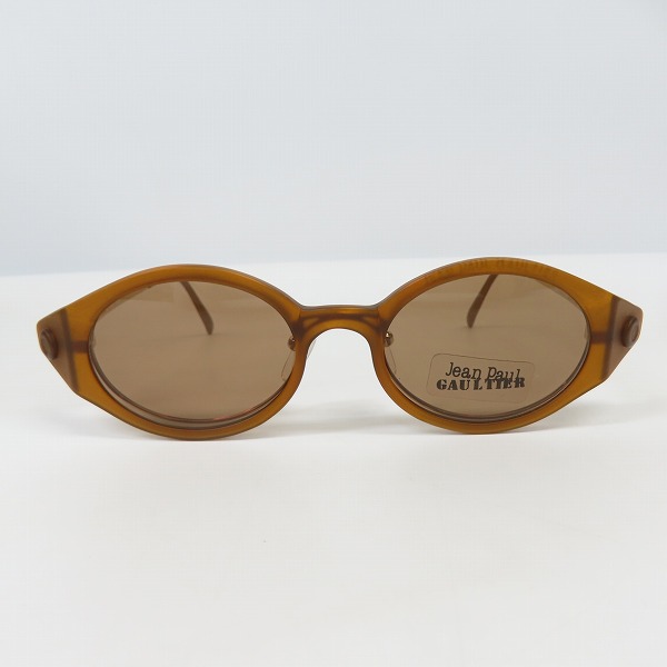 実際に弊社で買取させて頂いたJean Paul GAULTIER/ジャンポールゴルチエ ヴィンテージ 2WAY メガネフレーム/クリップオン サングラス 56-7202の画像 1枚目