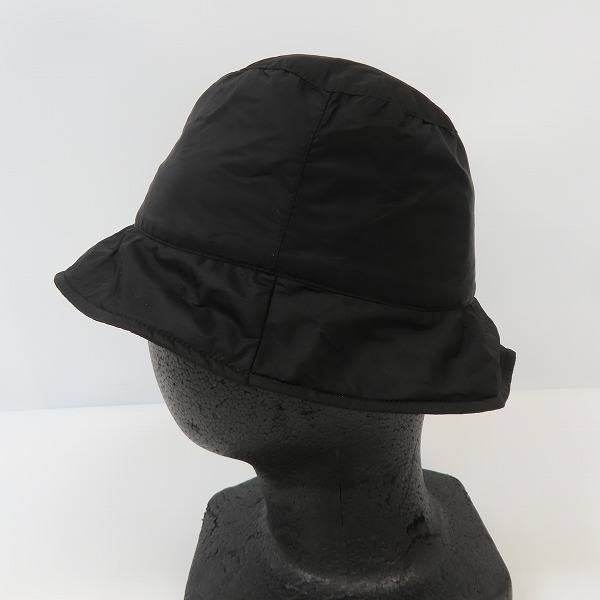 実際に弊社で買取させて頂いたPRADA/プラダ バケットハット ブラックの画像 4枚目