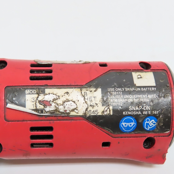 実際に弊社で買取させて頂いたsnap-on/スナップオン 3/8 コードレスラチェット CTRJ761Bの画像 3枚目