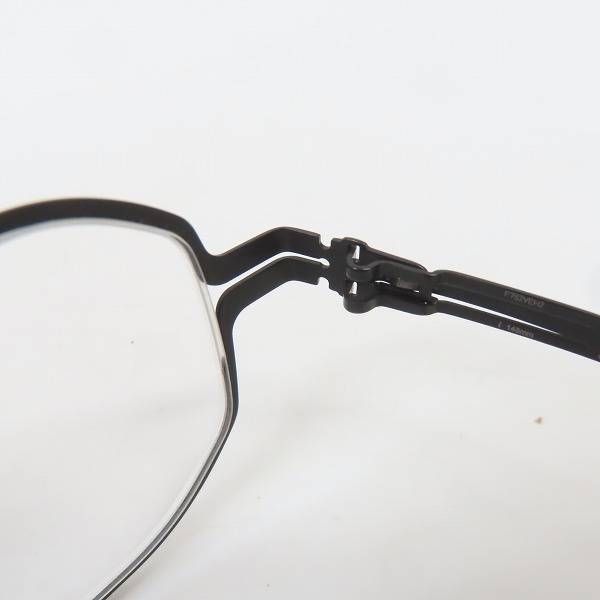 実際に弊社で買取させて頂いたic! berlin/アイシーベルリン frederic g. メタルフレーム 眼鏡/メガネフレーム/アイウェアの画像 5枚目