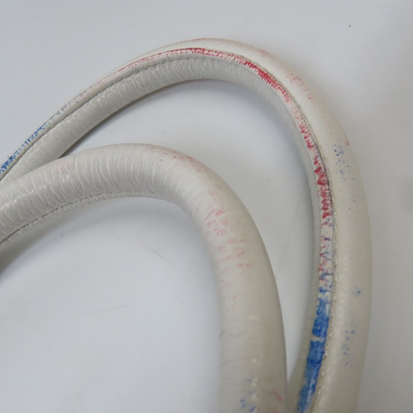 実際に弊社で買取させて頂いたJIMMY CHOO/ジミーチュウ  ユニオンジャック/国旗 スタッズ ハンドバッグ の画像 6枚目